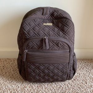 Vera Bradley Brown Large Backpack